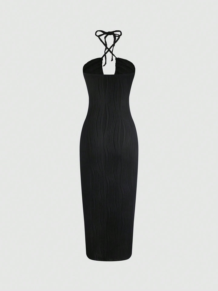 Rochie maxi SHEIN, negru