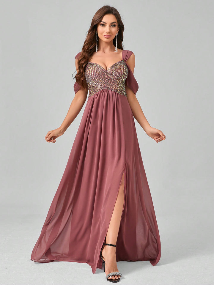 Rochie SHEIN, maro