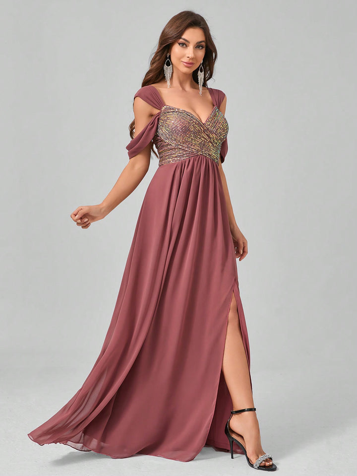 Rochie SHEIN, maro