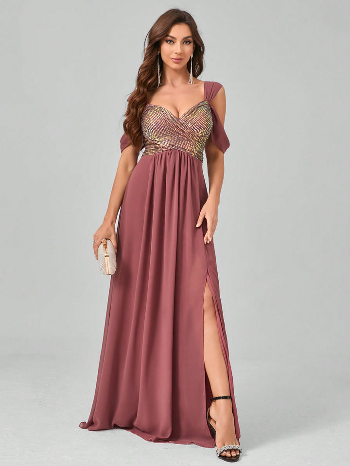 Rochie SHEIN, maro