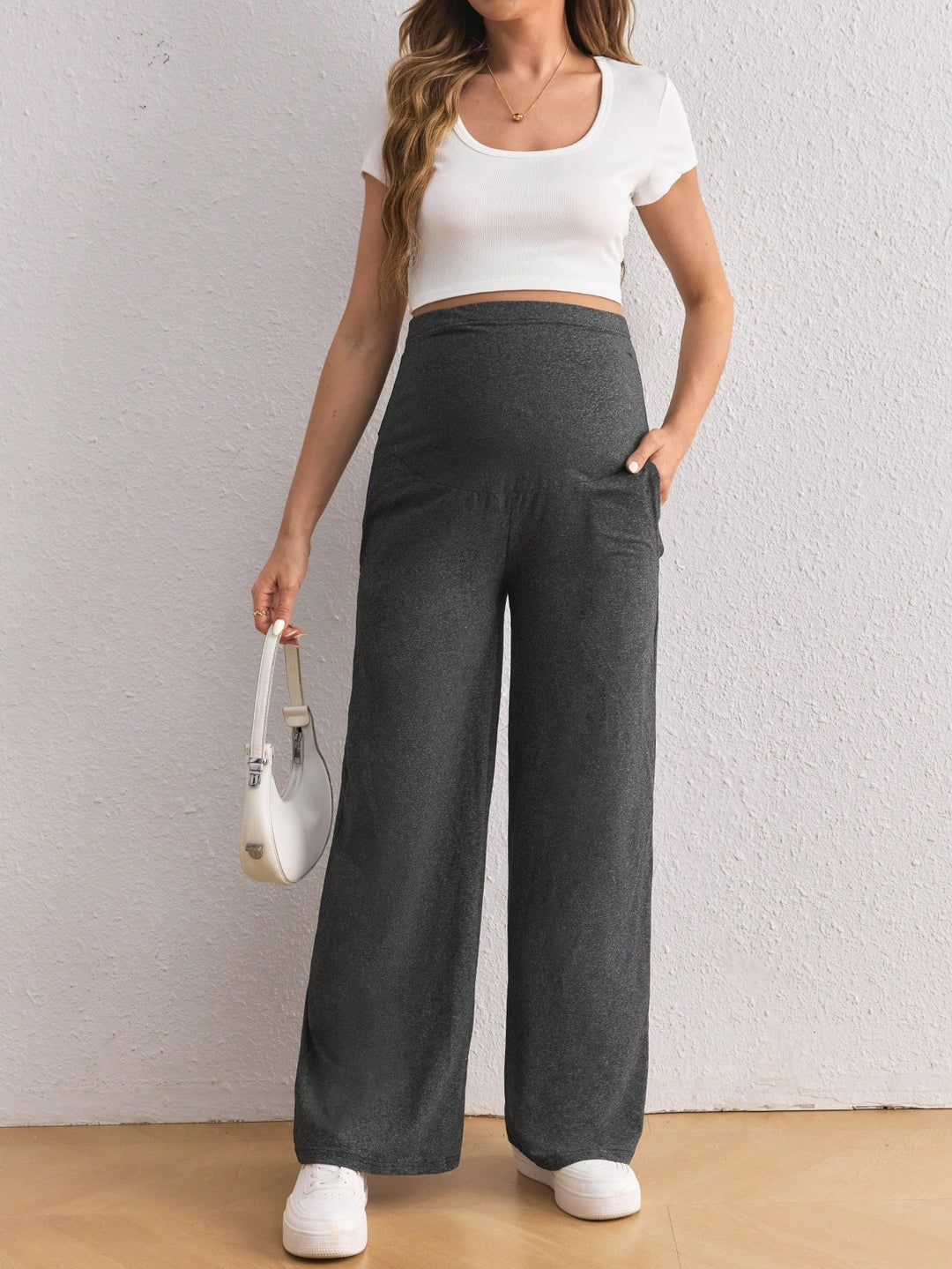 Pantaloni SHEIN, gri