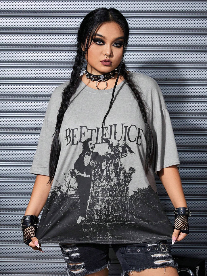 Tricou SHEIN, gri