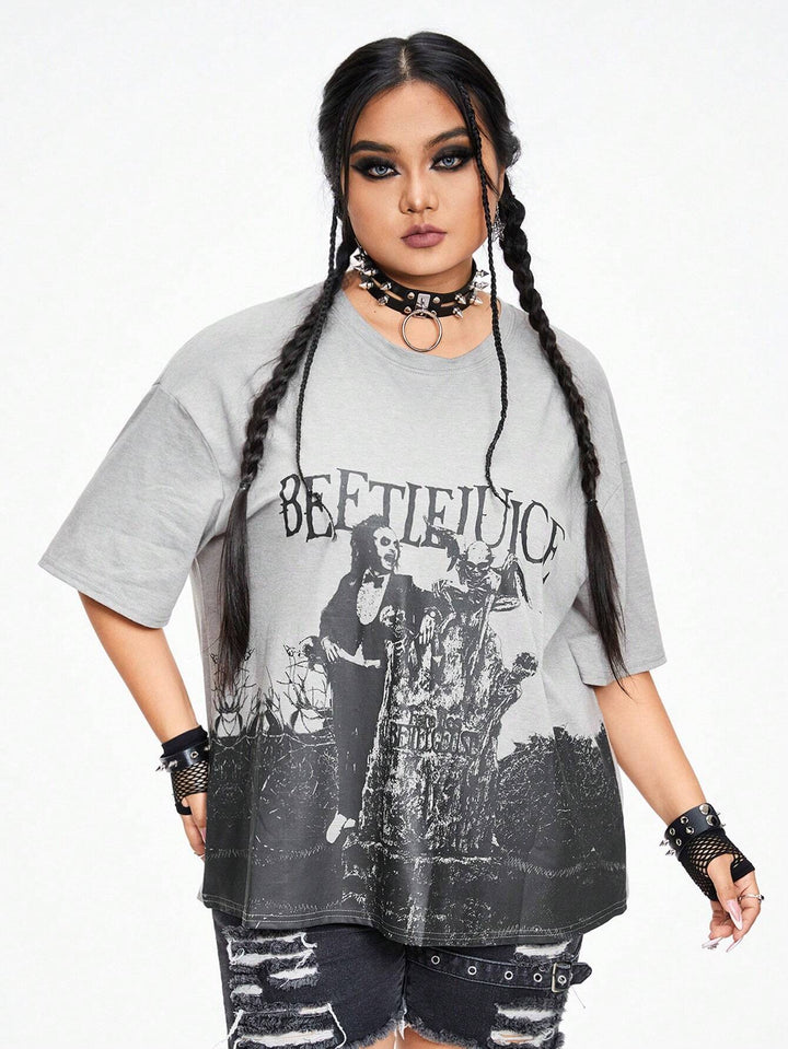 Tricou SHEIN, gri