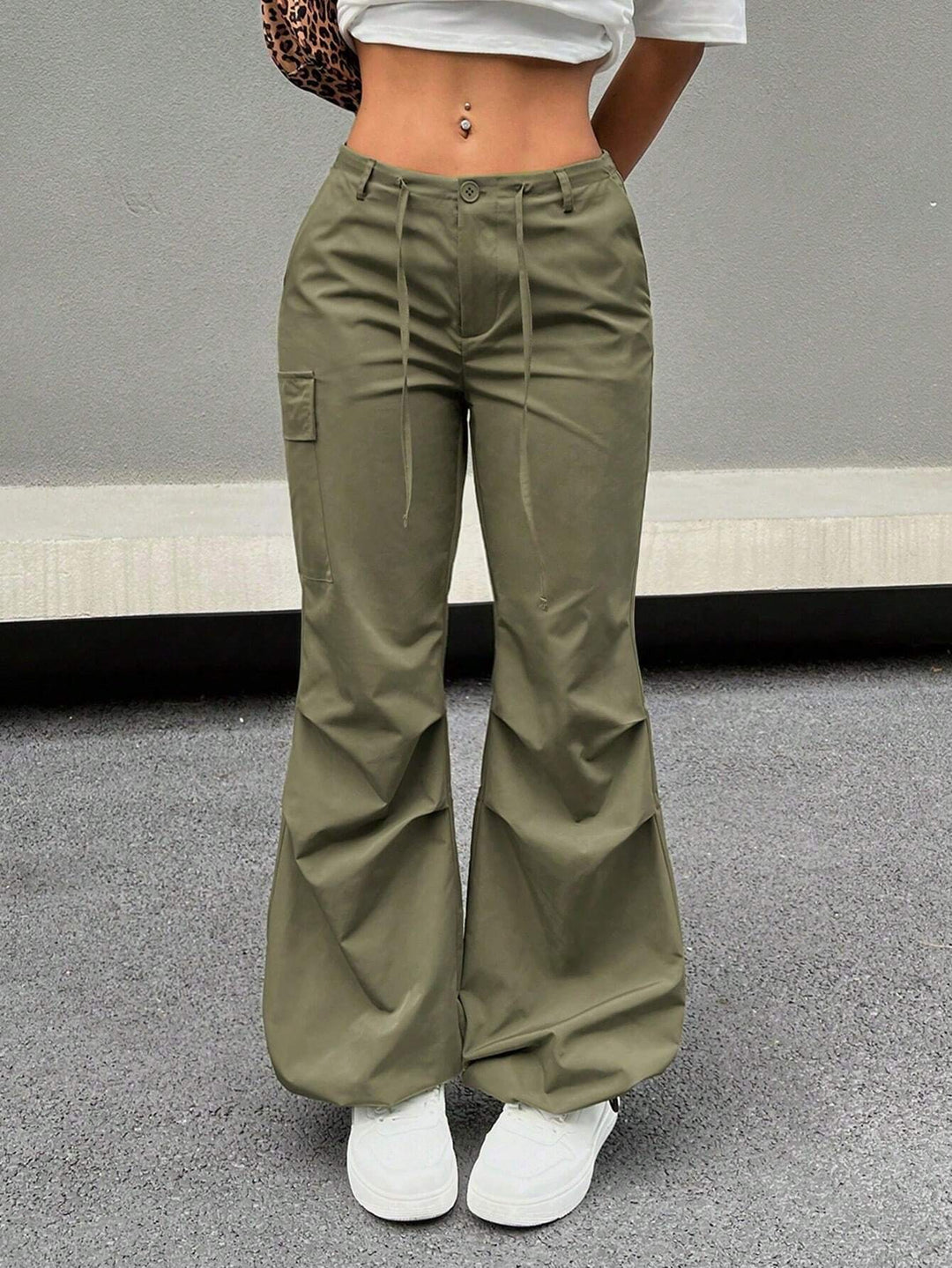 SHEIN nadrág, khaki
