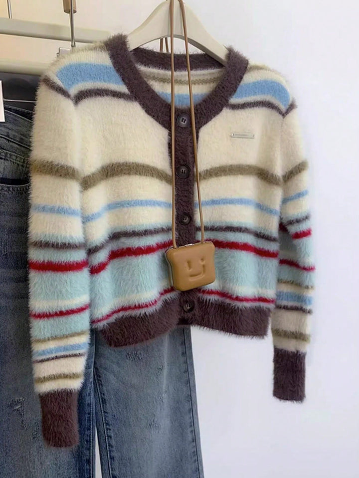 Cardigan SHEIN, albastru