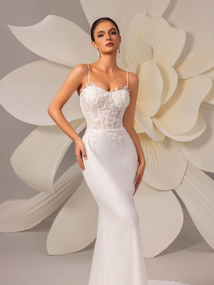 Rochie de ocazie SHEIN, alb