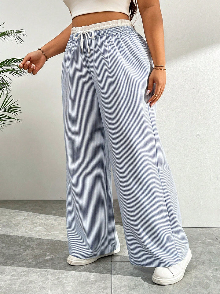 Pantaloni SHEIN, albastru