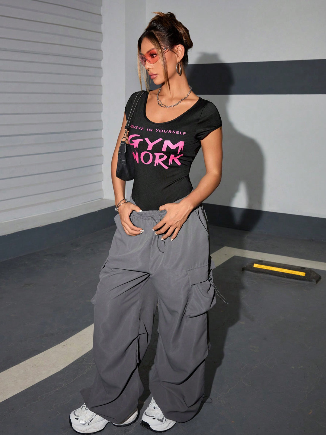 Body SHEIN, negru