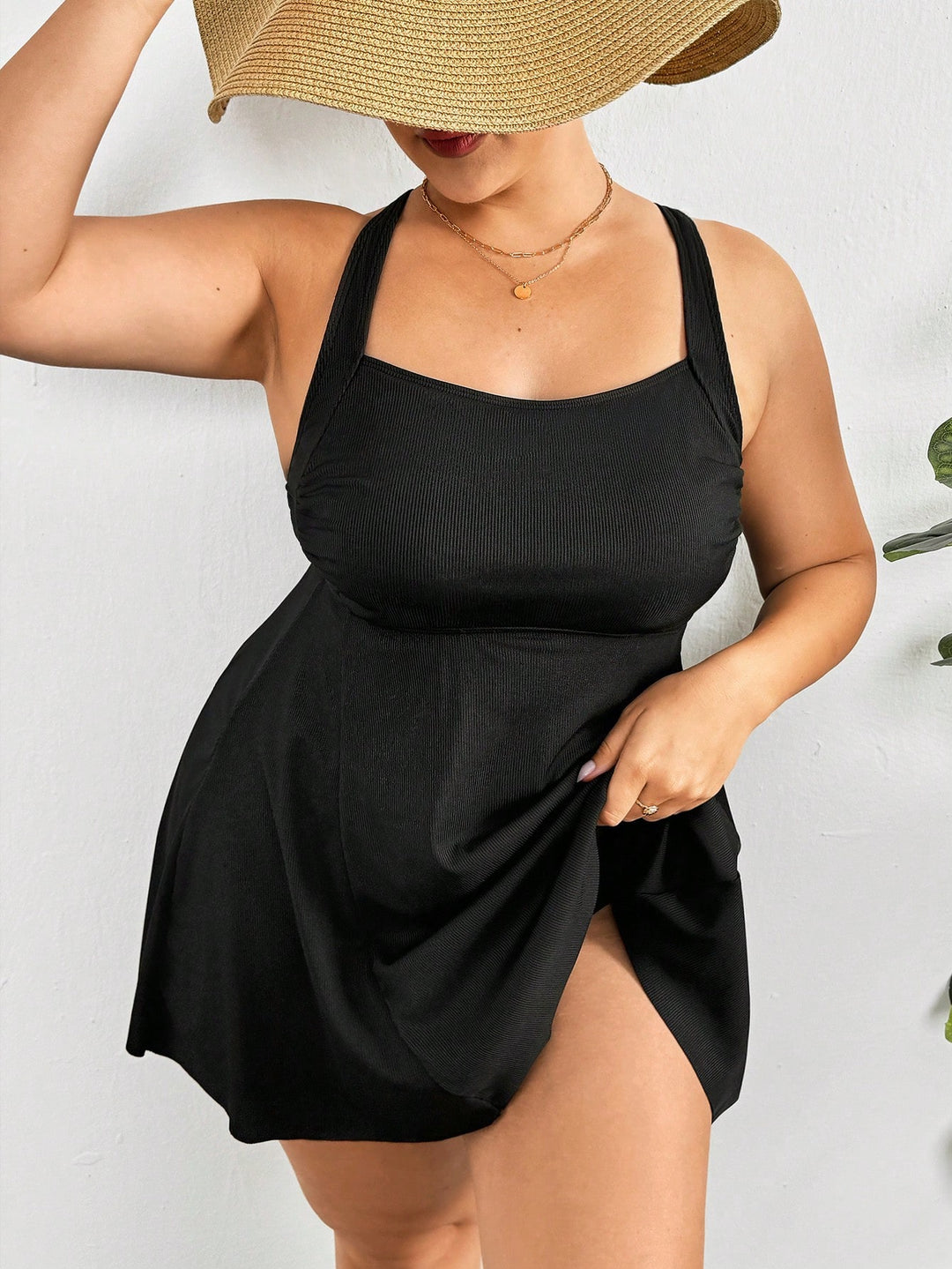 Costum de baie SHEIN, negru