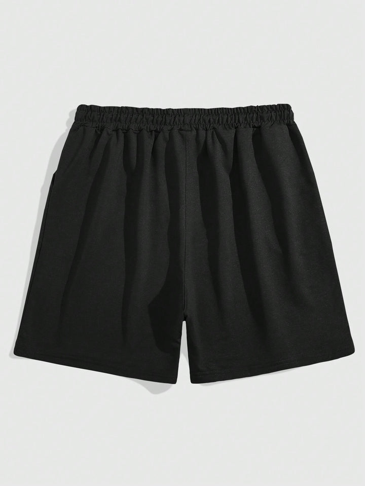 Pantaloni scurți SHEIN, negru