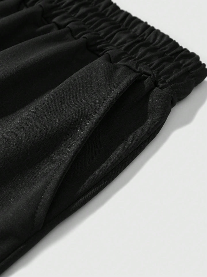 Pantaloni scurți SHEIN, negru