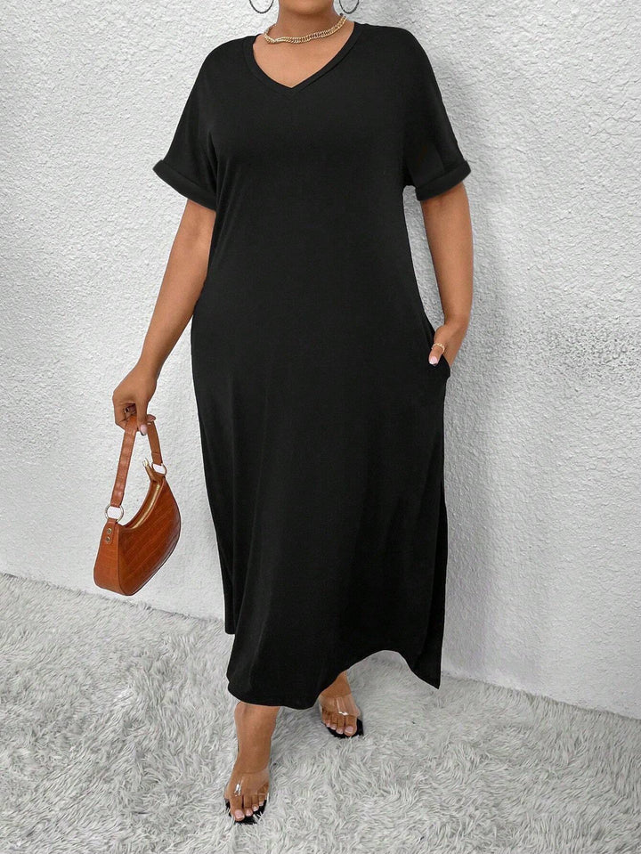 Rochie maxi SHEIN, negru