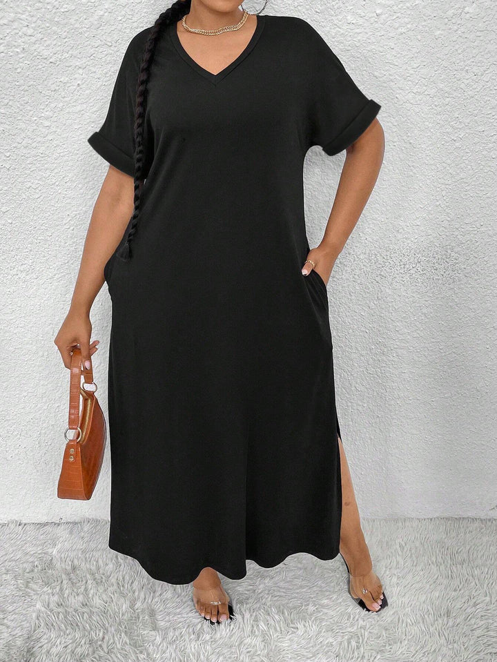 Rochie maxi SHEIN, negru