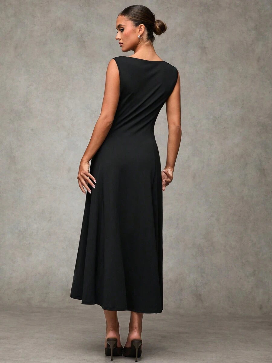 Rochie midi SHEIN, negru