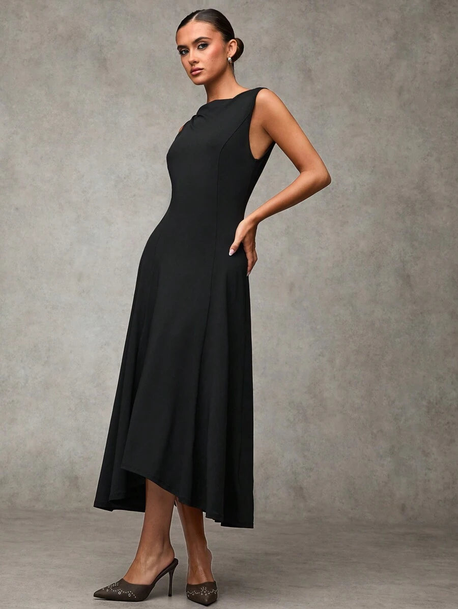 Rochie midi SHEIN, negru