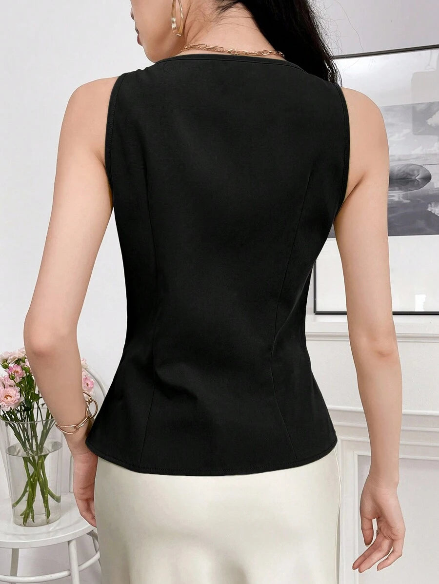 Top SHEIN, negru