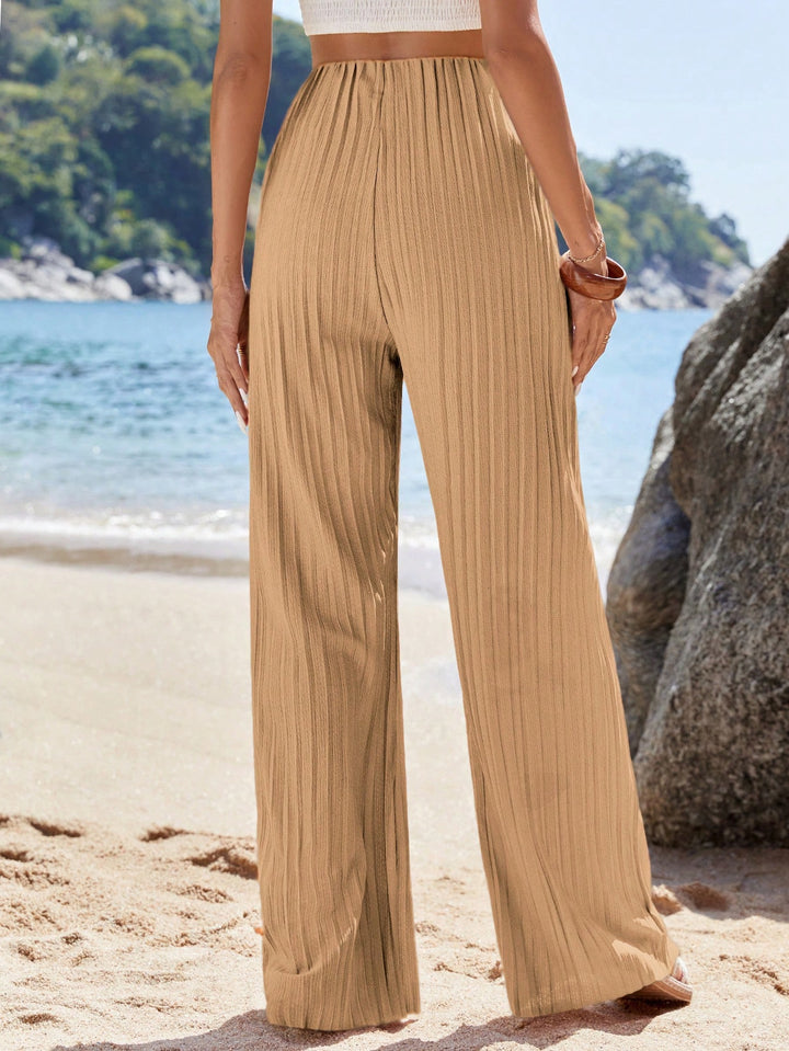 Pantaloni SHEIN, maro