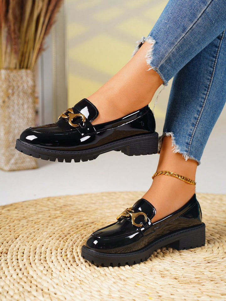 Pantofi cu toc SHEIN, negru