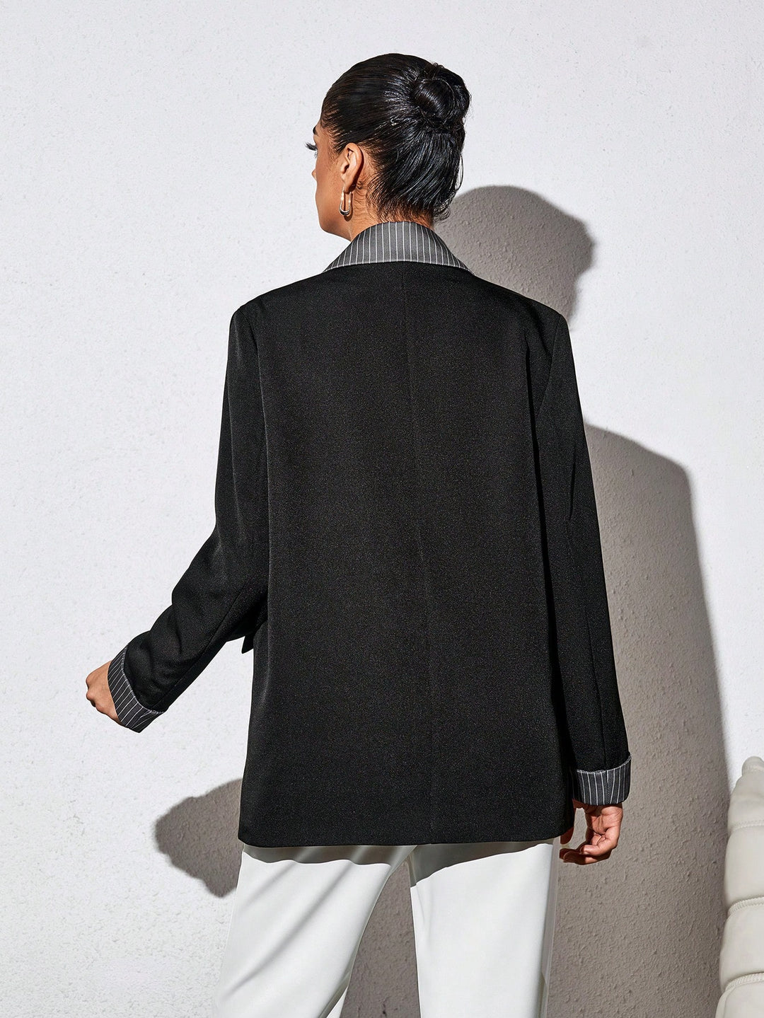 Sacou SHEIN, negru