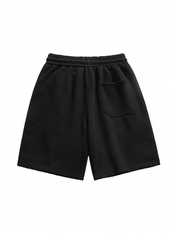 Pantaloni scurți SHEIN, negru