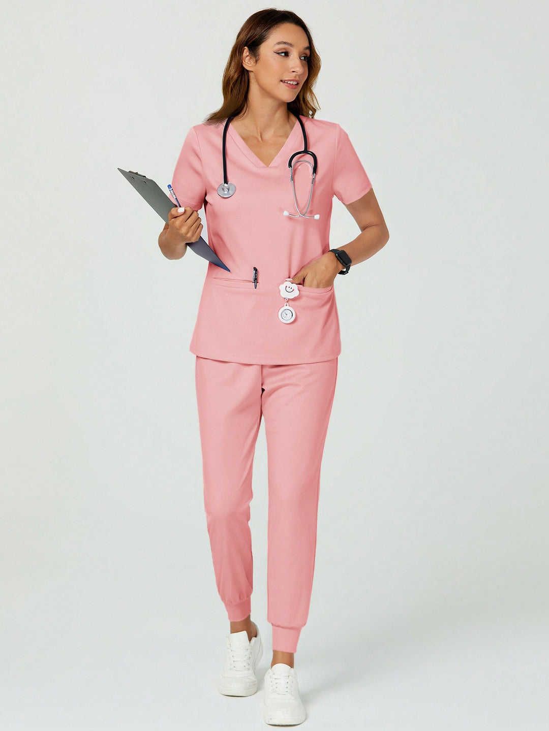 Compleu medical SHEIN, roz