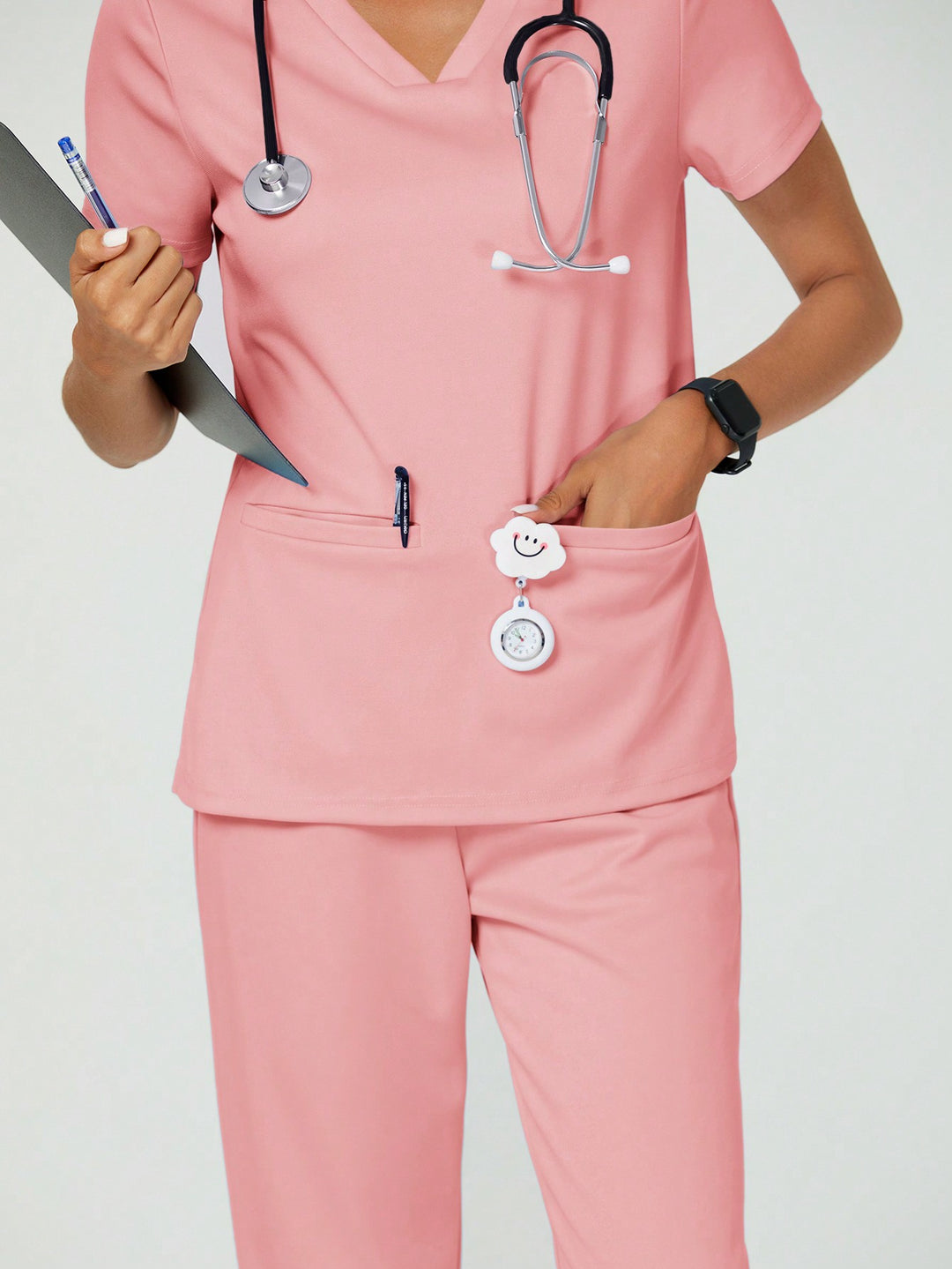 Compleu medical SHEIN, roz