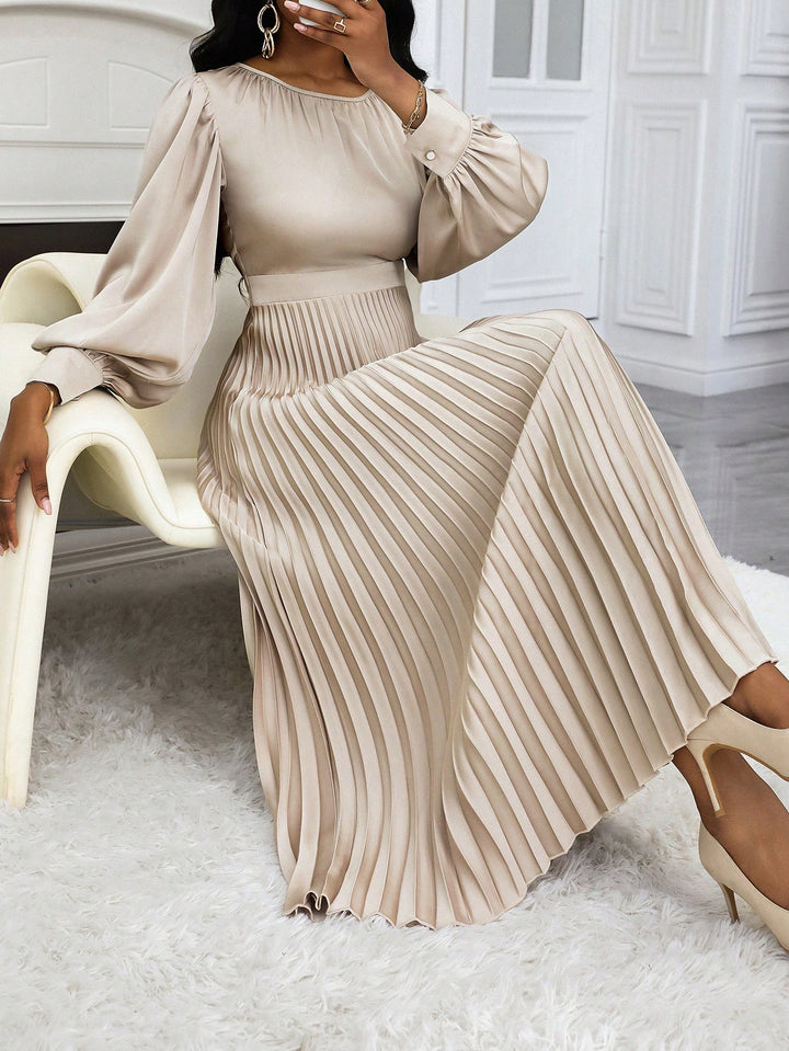SHEIN maxi ruha, khaki