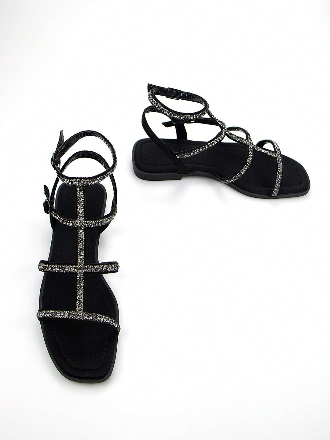 Sandale SHEIN, negru