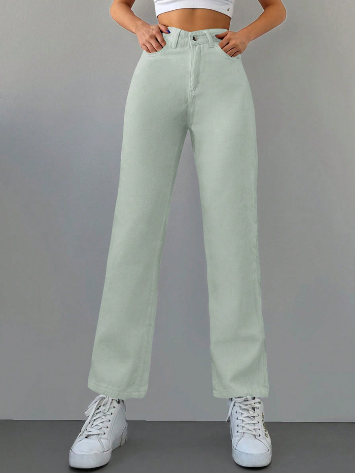 Jeans SHEIN, turcoaz