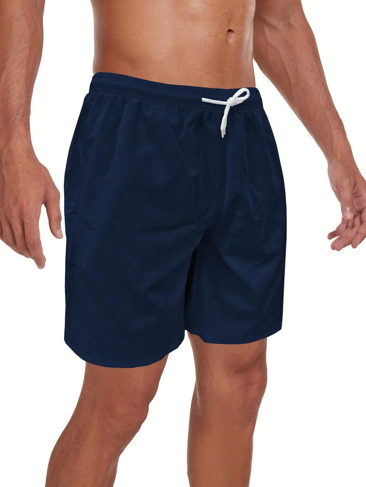Pantaloni scurți SHEIN, albastru
