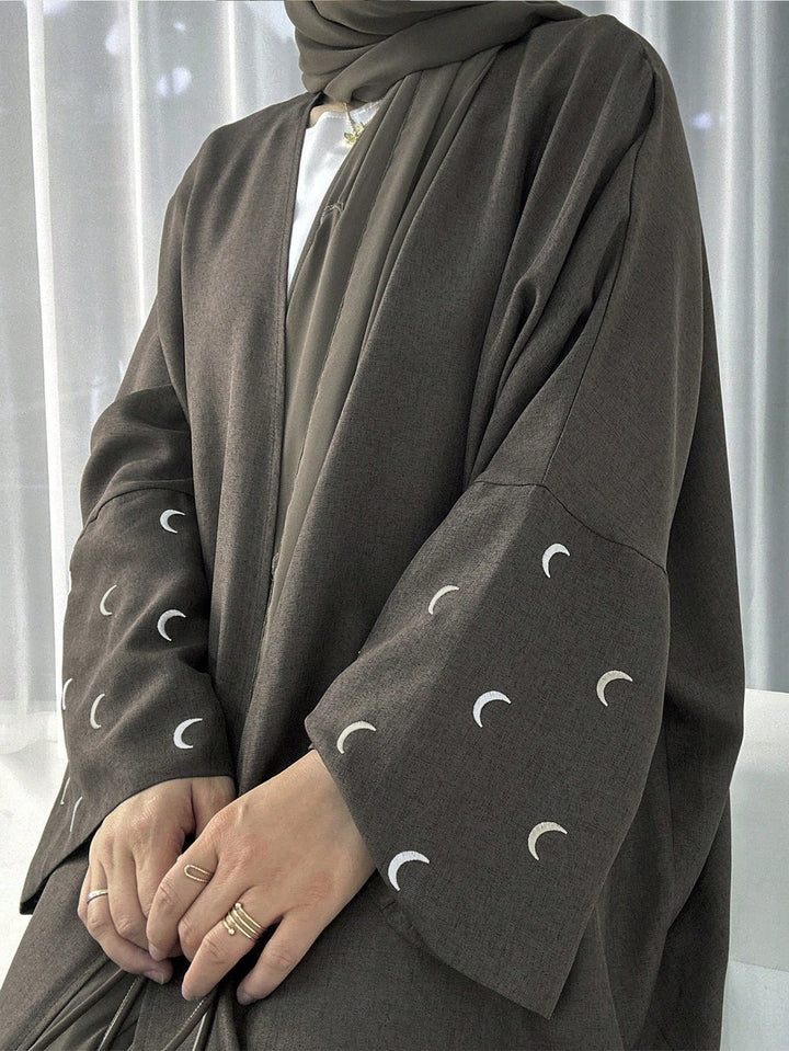 SHEIN hosszú kardigán, bézs