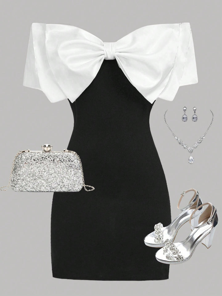 SHEIN ruha, fekete