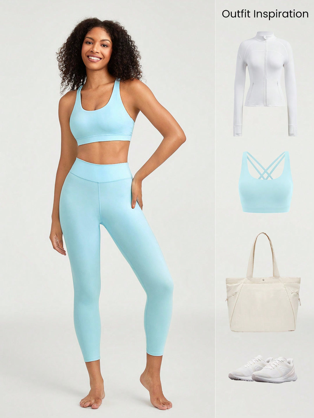 SHEIN sport leggings, kék
