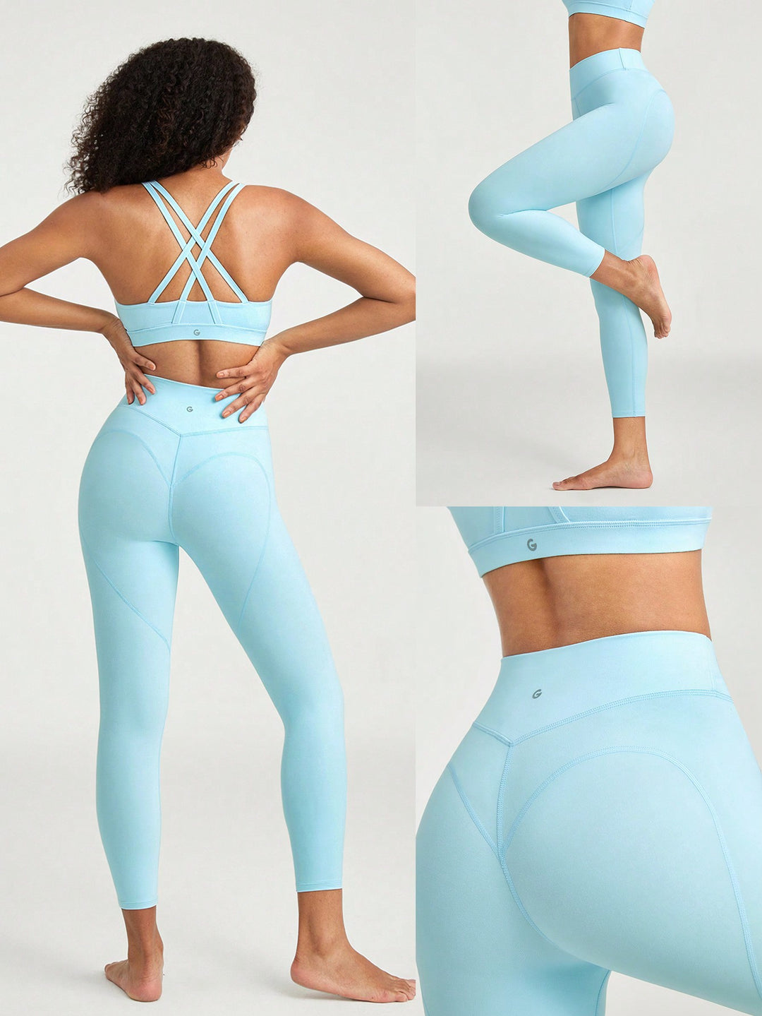 SHEIN sport leggings, kék