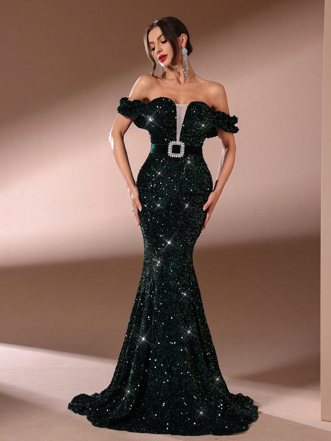 Rochie SHEIN, verde