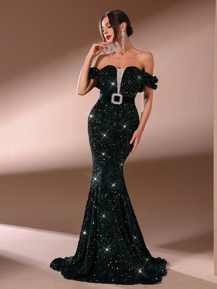 Rochie SHEIN, verde