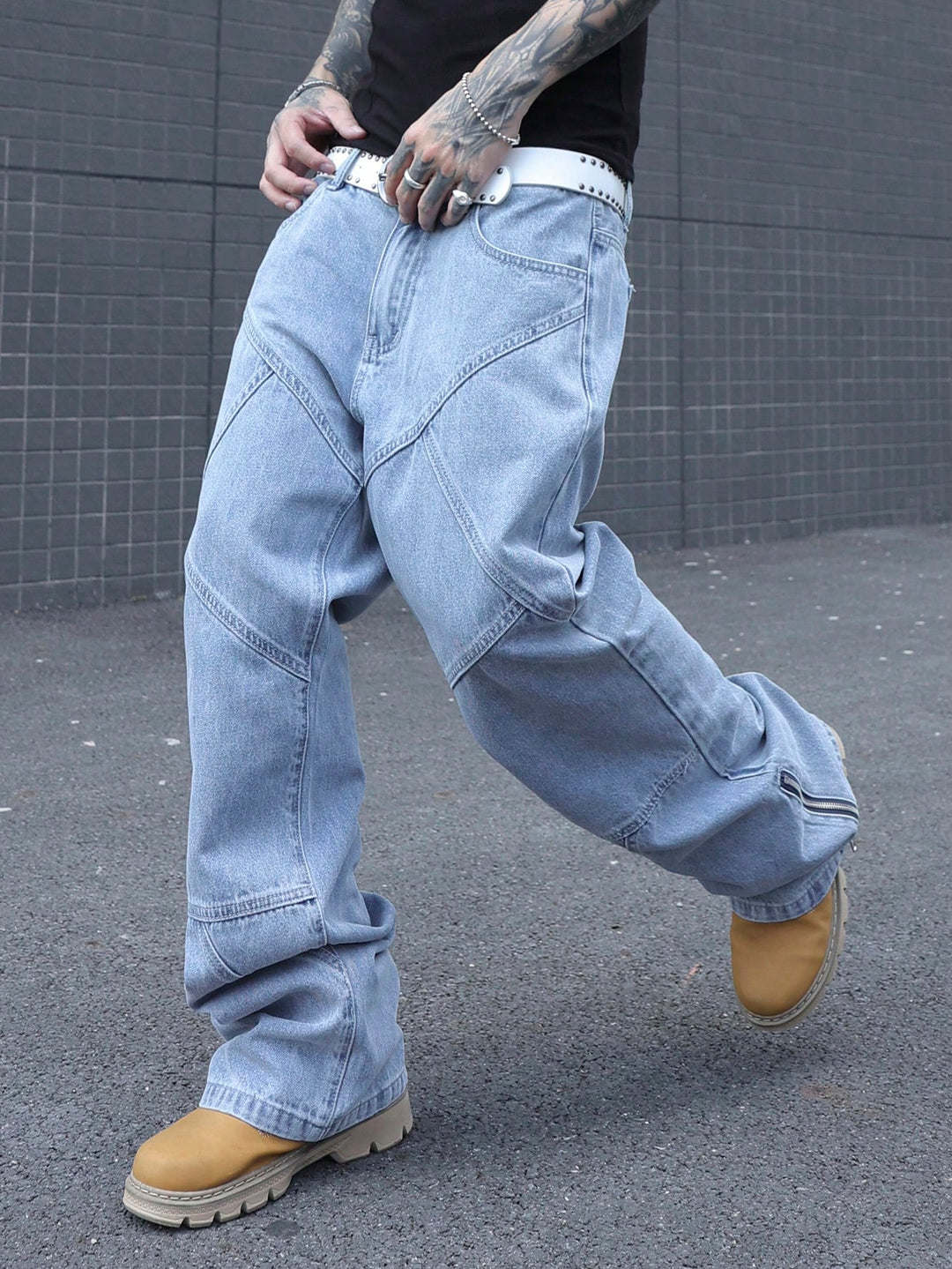 Jeans SHEIN, albastru