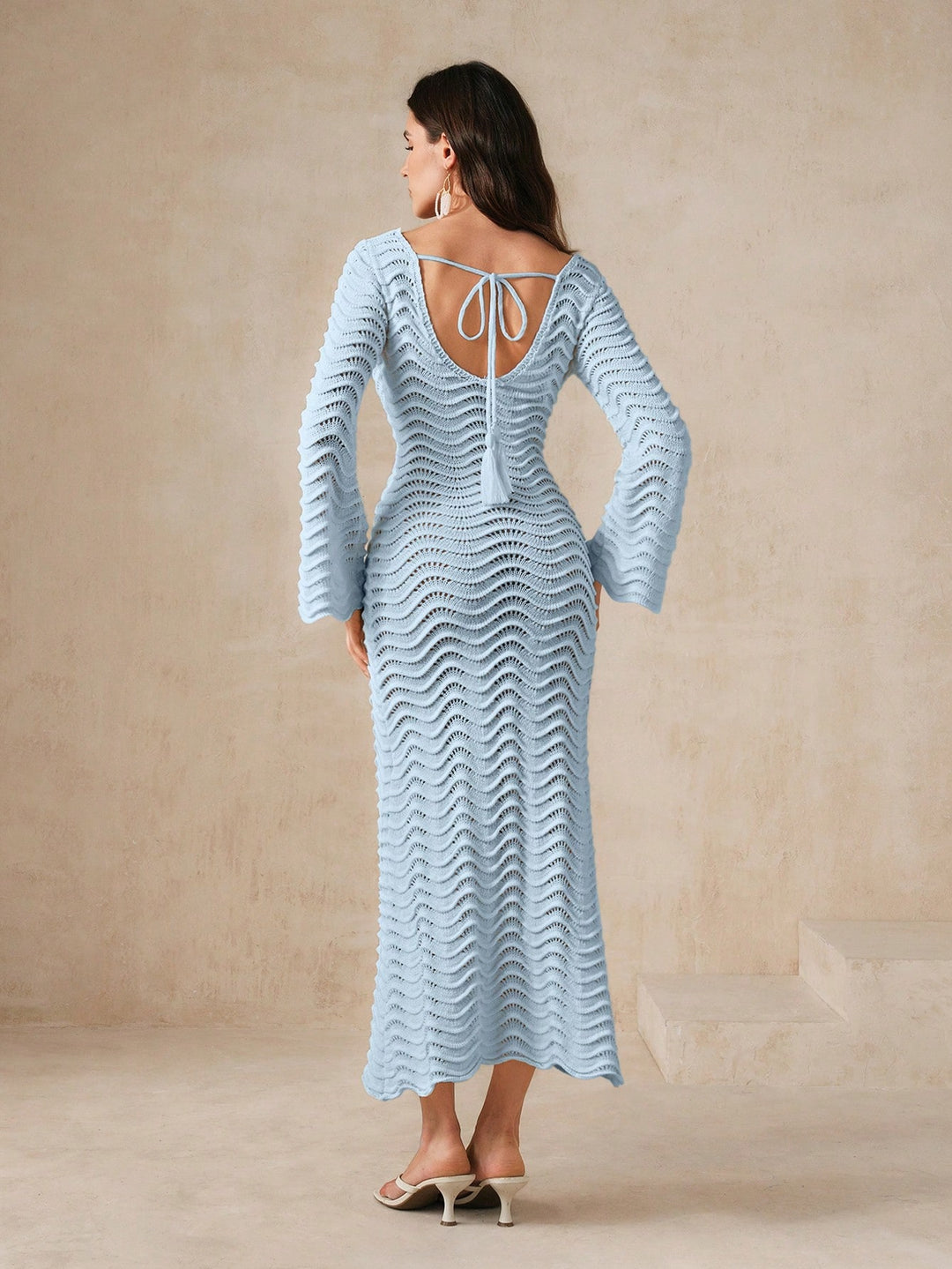 SHEIN strand mini szoknya, kék