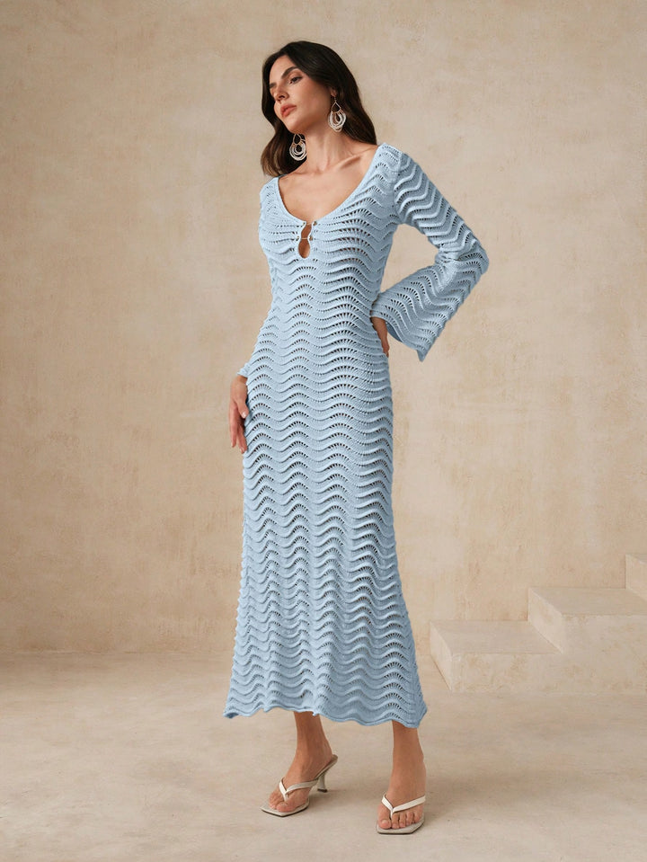 SHEIN strand mini szoknya, kék