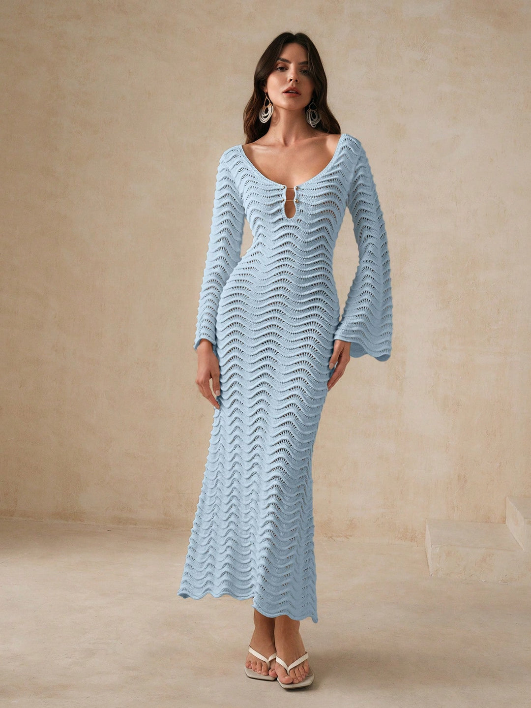 SHEIN strand mini szoknya, kék