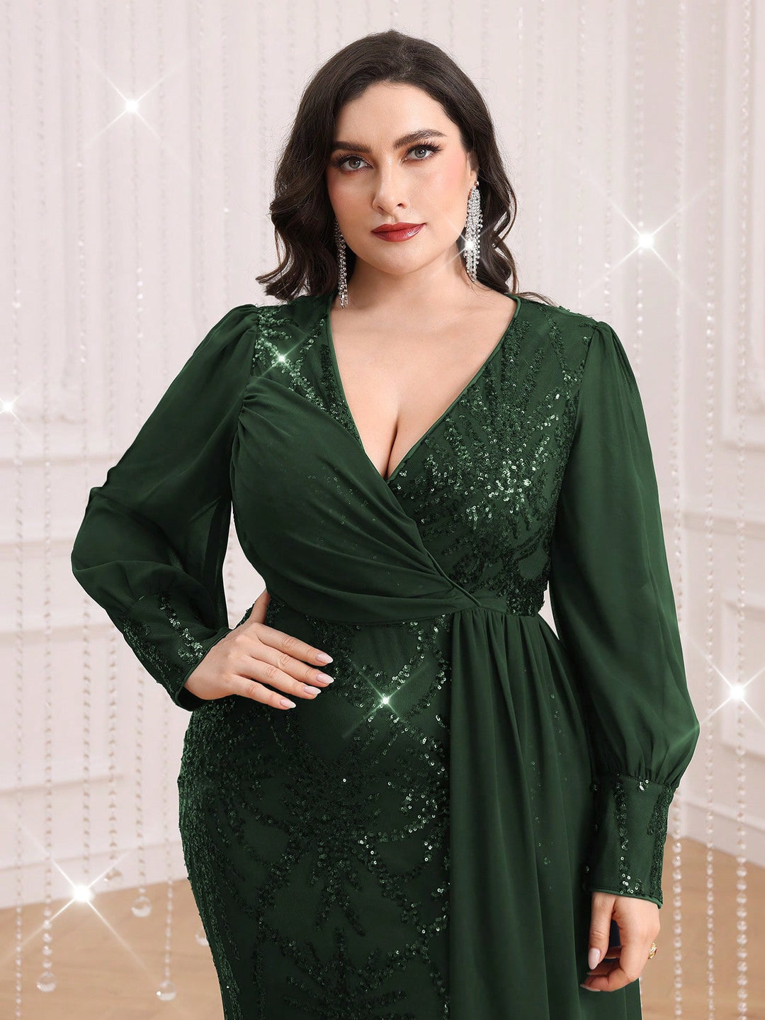 Rochie SHEIN, verde