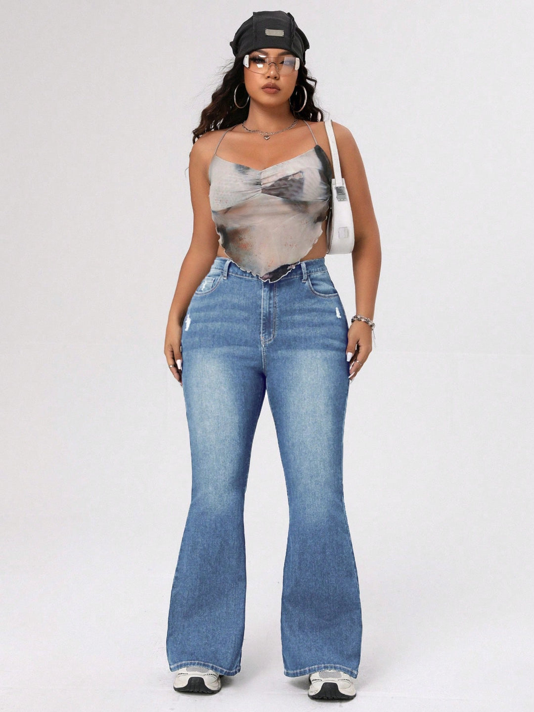 Jeans SHEIN, albastru