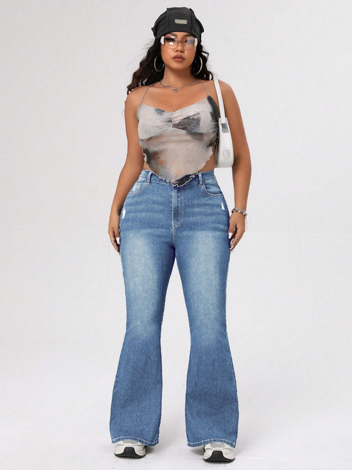 Jeans SHEIN, albastru
