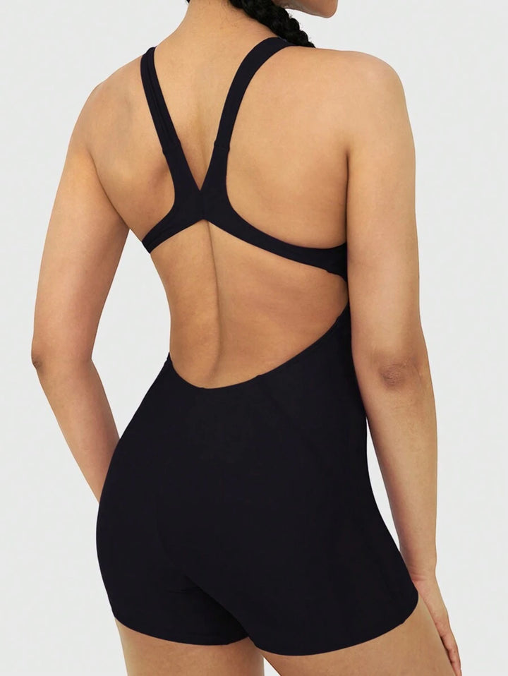 Costum de baie întreg SHEIN, negru