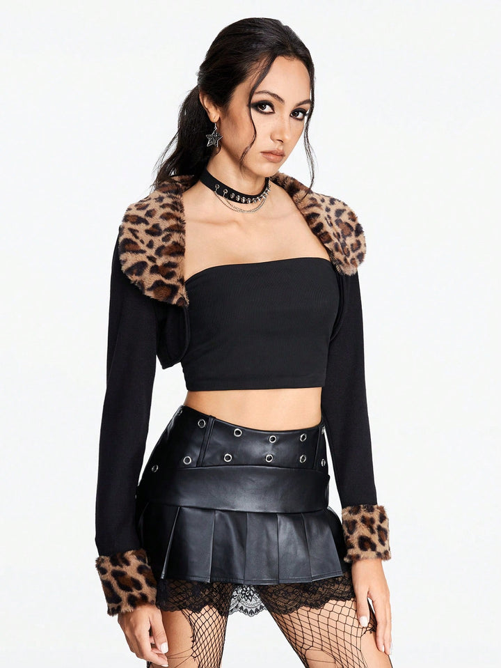 Top SHEIN, negru