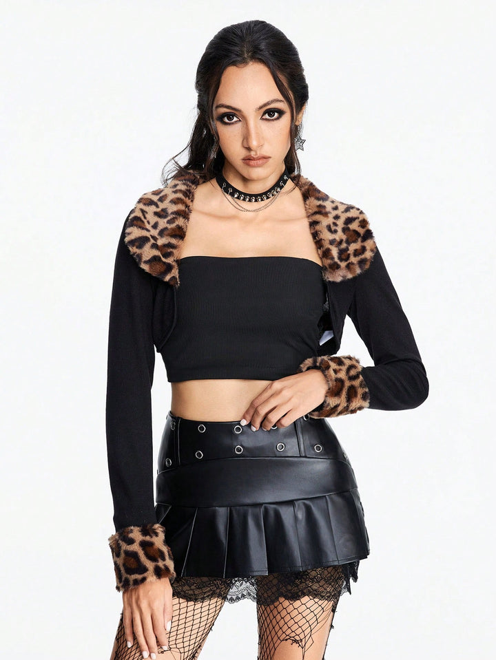 Top SHEIN, negru