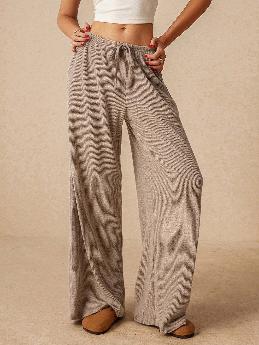 SHEIN nadrág, khaki