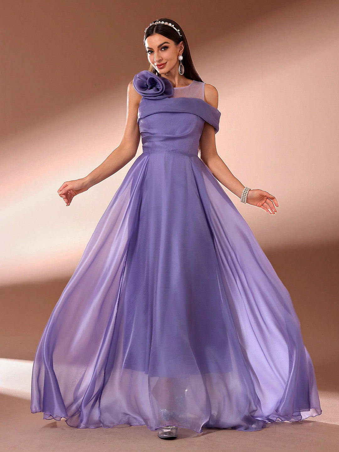 Rochie maxi SHEIN, mov