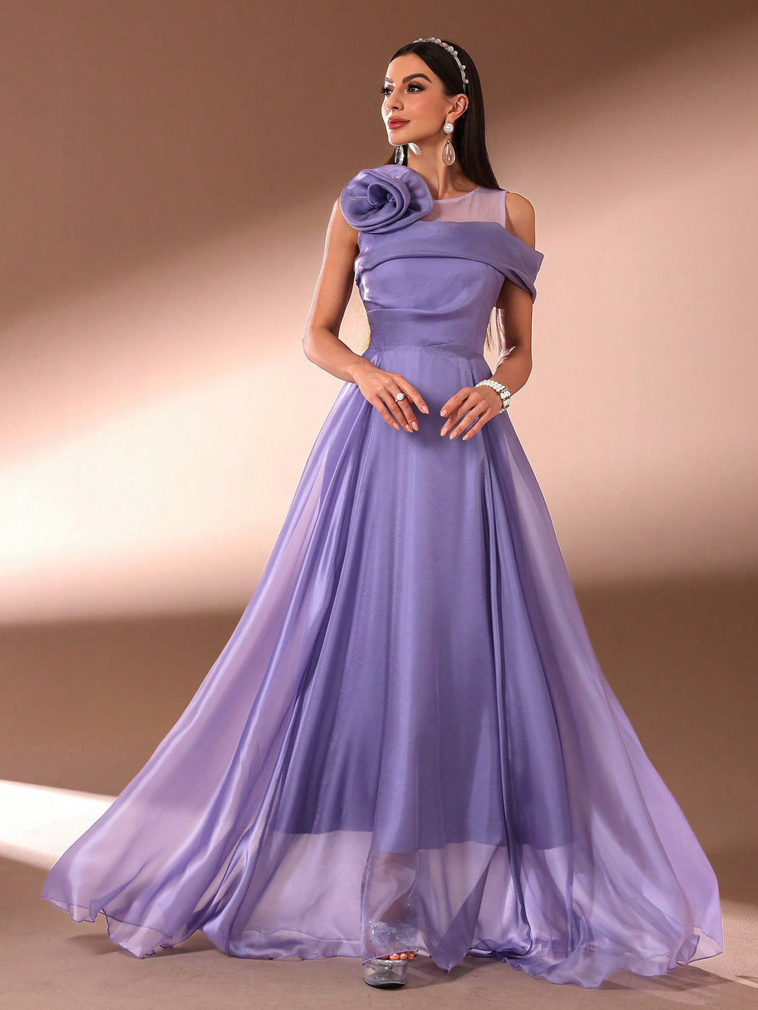 Rochie maxi SHEIN, mov