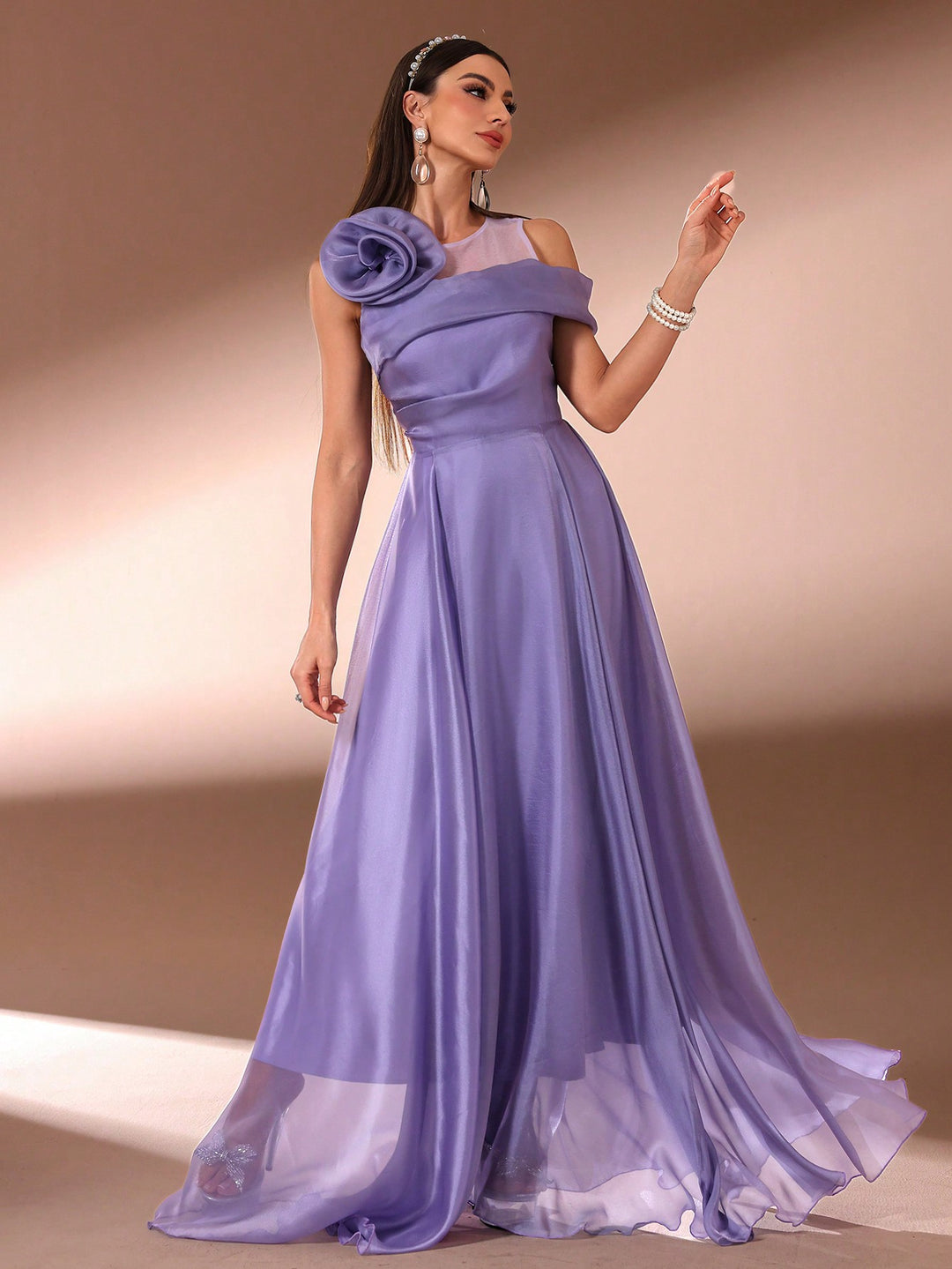 Rochie maxi SHEIN, mov